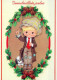 Feliz Año Navidad NIÑOS Vintage Tarjeta Postal CPSM #PAW754.A - New Year