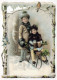 Buon Anno Natale BAMBINO Vintage Cartolina CPSM #PAW650.A - New Year