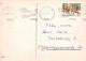 SANTA CLAUS Happy New Year Christmas GNOME Vintage Postcard CPSM #PAW533.A - Santa Claus