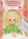 ANGELO Natale Vintage Cartolina CPSM #PBP309.A - Angeli