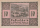 10 HELLER 1920 Stadt REHBERG BEI KREMS AN DER DONAU Niedrigeren Österreich Notgeld Papiergeld Banknote #PG799 - [11] Local Banknote Issues