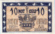 10 HELLER 1920 Stadt Neukirchen An Der Enknach Österreich Notgeld #PE551 - [11] Local Banknote Issues