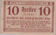 10 HELLER 1920 Stadt LINZ Oberösterreich Österreich Notgeld Banknote #PI430 - [11] Emisiones Locales