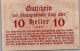10 HELLER 1920 Stadt LINZ Oberösterreich Österreich Notgeld Banknote #PI430 - [11] Emisiones Locales