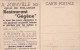 94. JOINVILLE LE PONT . GEGENE Et Son Ecurie . Publicité Restaurant "GEGENE" 162 Quai De Polangis  . ÂNES . - Joinville Le Pont