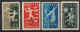 1938 - LITUANIE - SERIE COMPLETE OLYMPIADE N° 362/365 * MLH - COTE = 60 EUR. - Lituania