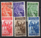 1935 Vaticano Congresso Giuridico N. 41 - 46 Serie Completa Timbrata Used Sassone 275 Euro - Used Stamps