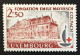 1963 Luxembourg - Colpach Castle And The Centenary Emblem Red Cross - Unused ( Imperfect Gum ) - Ongebruikt