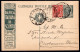 1921 22 AGO C.15+C.10 SASS.C45-IDEM 20 +82 USATI SU CARTOLINA POSTALE  X MARCHE  MOLTO BELLA - Interi Postali