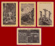 Most Likely Rusia Early 20th Century. Lot Of 4 Vintage Christian-orthodox Paper Icons, Potscards Size  [de128] - Russie