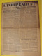 Hebdo L'indépendant De Chateau-Gontier. Mayenne Laval. N° 13, 1er Avril 1945. épuration Collaboration Guerre Occupation - Guerre 1939-45