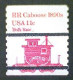 United States, Scott #1905a, Used(o), 1984 Coil, Transportation Series: Caboose Of 1890s, 11¢, Red - Gebruikt