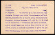 1927 10 OTT  C.30 SASS.C61A "MICHETTI"USATO SU CARTOLINA POSTALE  DA AQUI X RAVENNA   MOLTO BELLA - Postwaardestukken