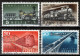 Switzerland / Helvetia / Schweiz / Suisse 1947 ⁕ Railway Trains 100th Mi.484-487 ⁕ 4v Used - Used Stamps