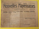 Hebdo Les Nouvelles Mayennaises. Chateau-Gontier Laval. N° 44 Du 30 Octobre 1938. Giono Crise Mobilisation - Pays De Loire