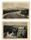 X1686) CATANIA  N. 2 CARTOLINE VIAGGIATE FORMATO PICCOLO ANNI 30 - Catania