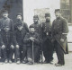 Carte Photo Groupe De Militaires Avec Un Tambour POILUS De 14/18 - Voir Les 4 Scans - Personen