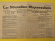 Hebdo Les Nouvelles Mayennaises. Chateau-Gontier Laval. N° 125 Du 2 Mars 1947. Défense Laïque Jeunesses Socialistes - Pays De Loire