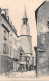 DINAN La Rue Et Laa Tour De L Horloge Fut Donnee En 1507 Par La Duchesse Anne 11(scan Recto-verso) MA1802 - Dinan