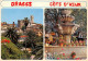 GRASSE La Vieille Ville Et Sa Cathedrale La Fontaine De La Place Aux Aires 17(scan Recto-verso) MA1837 - Grasse