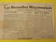 Hebdo Les Nouvelles Mayennaises. Chateau-Gontier Laval. N° 112 Du 1er Décembre 1946. Lhuissier Brier Robin - Pays De Loire