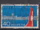 Switzerland / Helvetia / Schweiz / Suisse 1953 ⁕ Airport Kloten Mi.585 ⁕ 1v Used - Usati