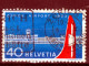 Switzerland / Helvetia / Schweiz / Suisse 1953 ⁕ Airport Kloten Mi.585 ⁕ 1v Used - Gebruikt