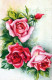 FLOWERS Vintage Postcard CPA #PKE628.GB - Blumen