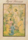 JESUS CHRIST Christianity Religion Vintage Postcard CPSM #PBP750.GB - Jésus