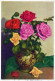 FLOWERS Vintage Postcard CPSM #PAS589.GB - Blumen