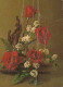 FLOWERS Vintage Postcard CPSM #PAS526.GB - Blumen