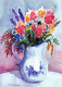 FLOWERS Vintage Postcard CPSM #PAR625.GB - Blumen