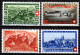 Switzerland / Helvetia / Schweiz / Suisse 1954 ⁕ Pro Patria Mi.431-434 ⁕ 4v MH - Neufs