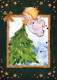 ANGEL CHRISTMAS Holidays Vintage Postcard CPSM #PAH267.GB - Anges