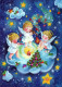 ANGEL CHRISTMAS Holidays Vintage Postcard CPSM #PAG953.GB - Anges