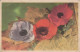 FLORES Vintage Tarjeta Postal CPA #PKE690.ES - Blumen