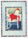 NIÑOS Retrato Vintage Tarjeta Postal CPSM #PBU740.ES - Portretten
