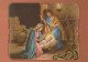 Virgen María Virgen Niño JESÚS Navidad Religión Vintage Tarjeta Postal CPSM #PBB982.ES - Vergine Maria E Madonne