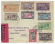 4 Sept. 1925 - Enveloppe RECC. PAR AVION De Dakar à Genève - Arrivée Le 10 Sept. - AEROPOSTALE - Luchtpost