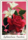 FLORES Vintage Tarjeta Postal CPSM #PAS287.ES - Flowers