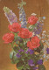 FLORES Vintage Tarjeta Postal CPSM #PAS590.ES - Flowers