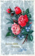 FLEURS Vintage Carte Postale CPA #PKE509.FR - Flowers