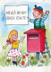ENFANTS HUMOUR Vintage Carte Postale CPSM #PBV172.FR - Cartes Humoristiques