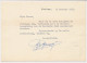 Firma Briefkaart Putten 1952 - Manufacturen - Confectie - Zonder Classificatie