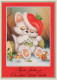 CHAT CHAT Animaux Vintage Carte Postale CPSM #PBQ791.FR - Chats