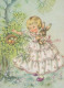 PÂQUES ENFANTS Vintage Carte Postale CPSM #PBO238.FR - Ostern