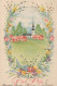 OSTERN KIRCHE Vintage Ansichtskarte Postkarte CPA #PKE255.DE - Ostern