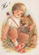 KINDER KINDER Szene S Landschafts Vintage Postal CPSM #PBT265.DE - Scene & Paesaggi