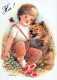 KINDER KINDER Szene S Landschafts Vintage Postal CPSM #PBT265.DE - Scene & Paesaggi