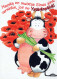 KUH Tier Vintage Ansichtskarte Postkarte CPSM #PBR821.DE - Vaches